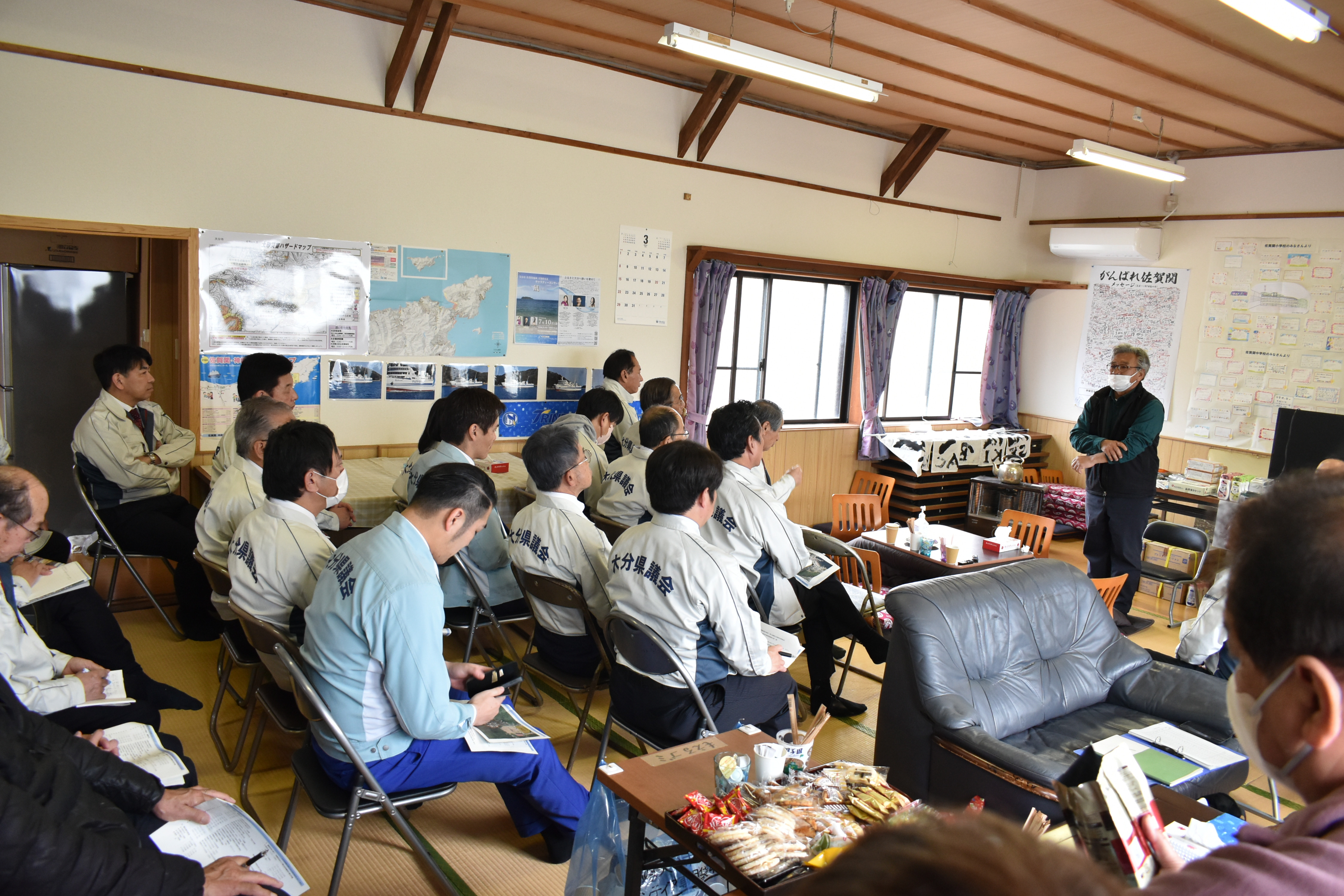 大分県議会 防災減災・県土強靱化対策特別委員会視察