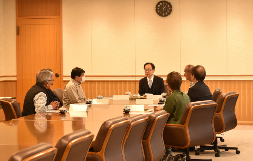 佐藤樹一郎大分県知事を表敬訪問
