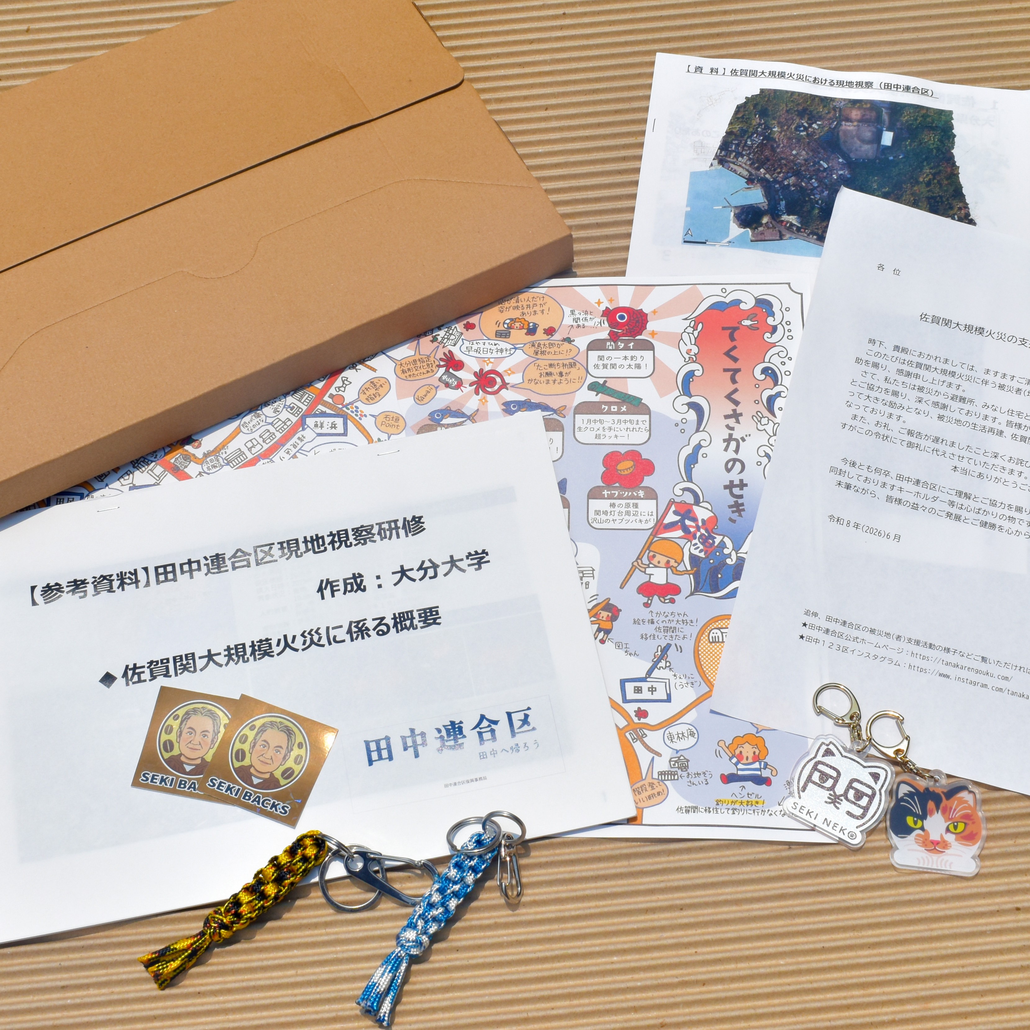 御礼の送付を開始しました