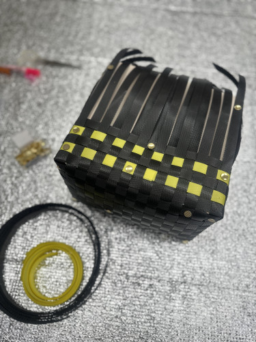ウッドバーニング教室・PPバンドの籠作り教室がスタート！！