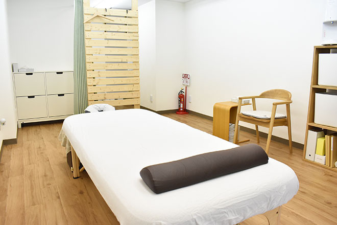 名古屋市緑区の整体院 健脚堂 完全個室の施術室