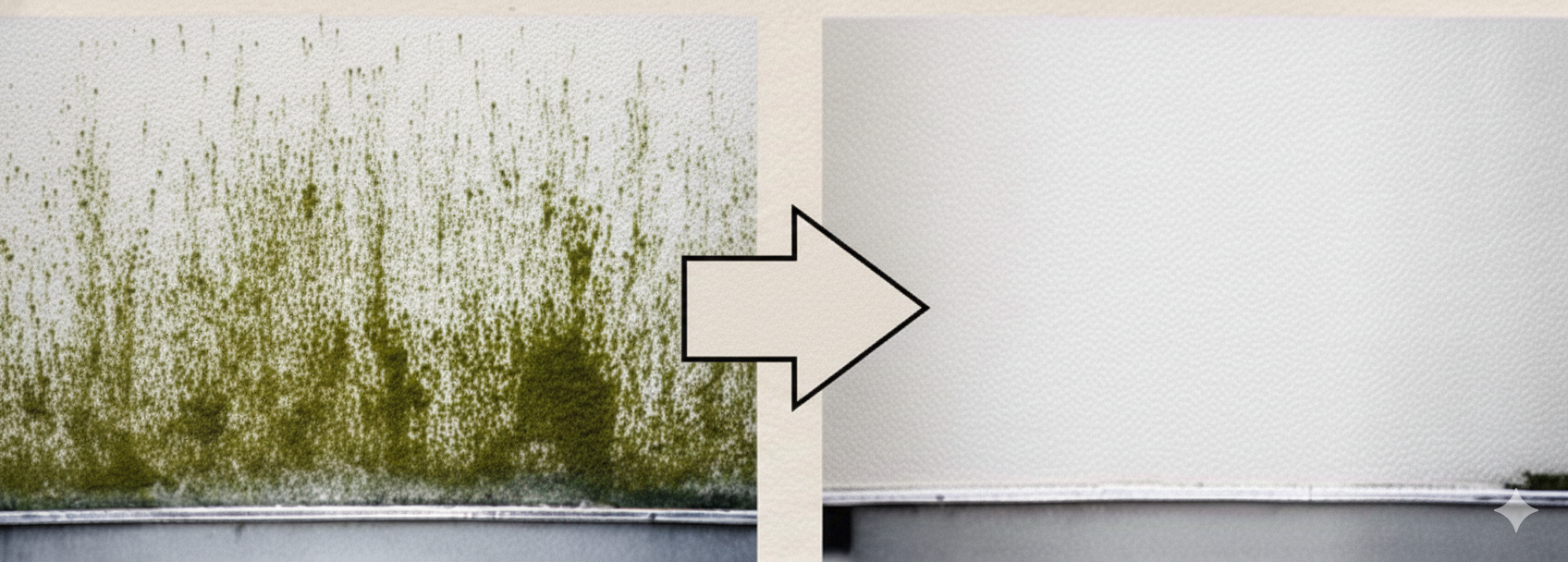 10年物の汚れもこんなにキレイに！