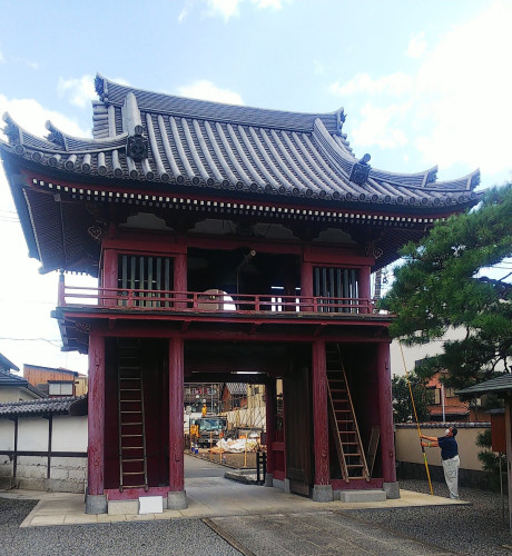 桶川市 浄念寺 塗装前