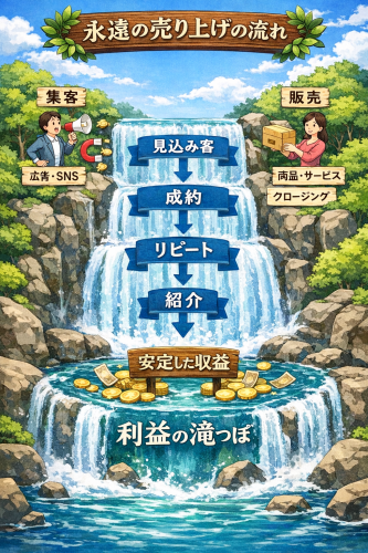 永遠の売上げの流れ図.png
