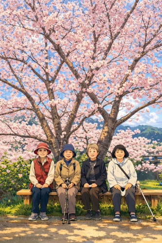お花見
