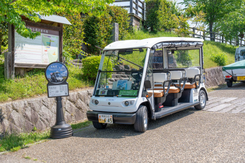 飛鳥京プレミアムスローツアー：グリーンスローモビリティに乗ってみた！