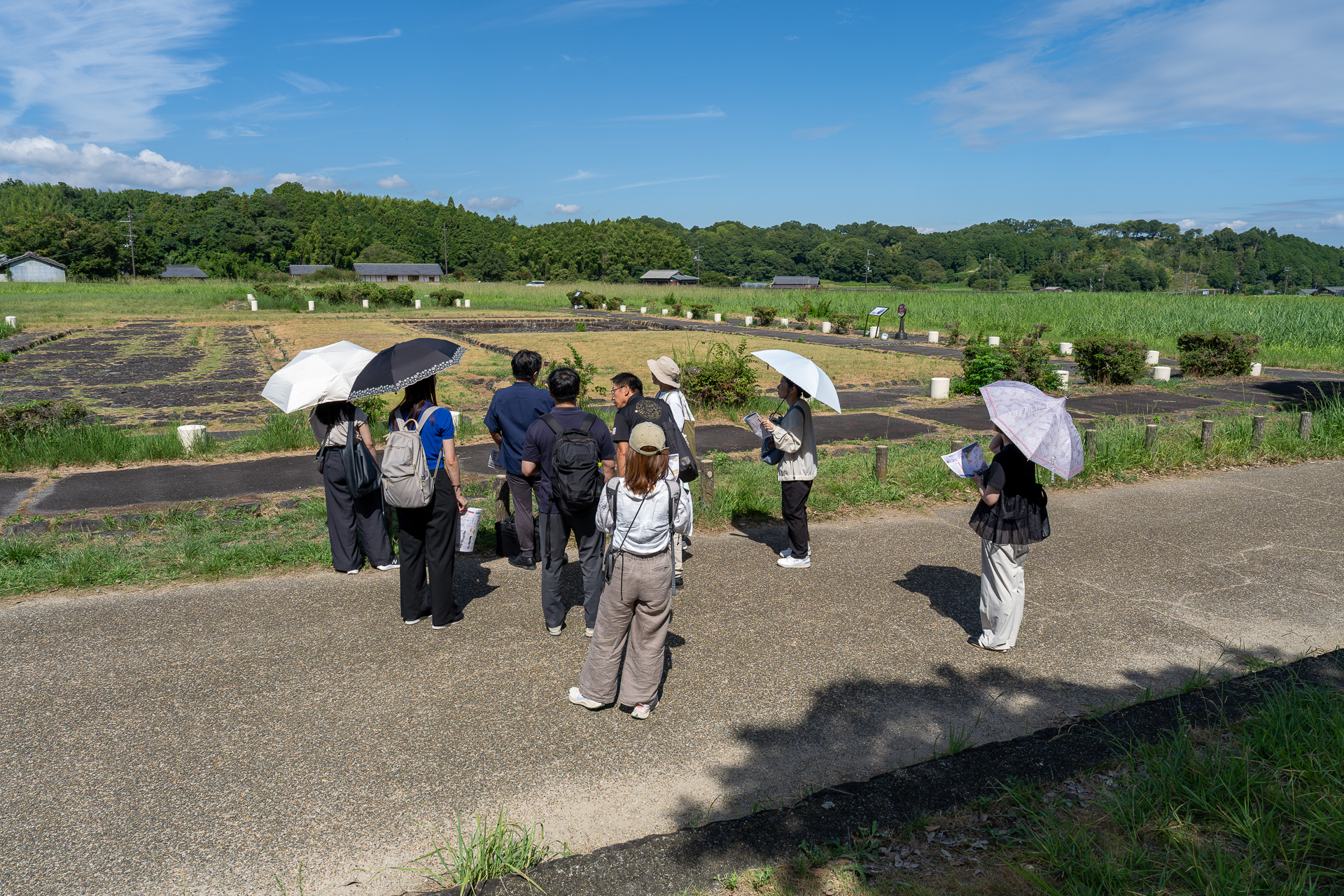 明日香村内視察：観光ガイド育成に向けて