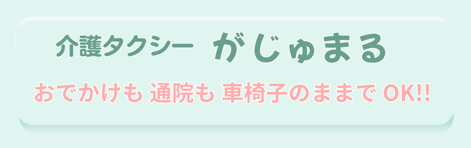 がじゅまる の チラシ です