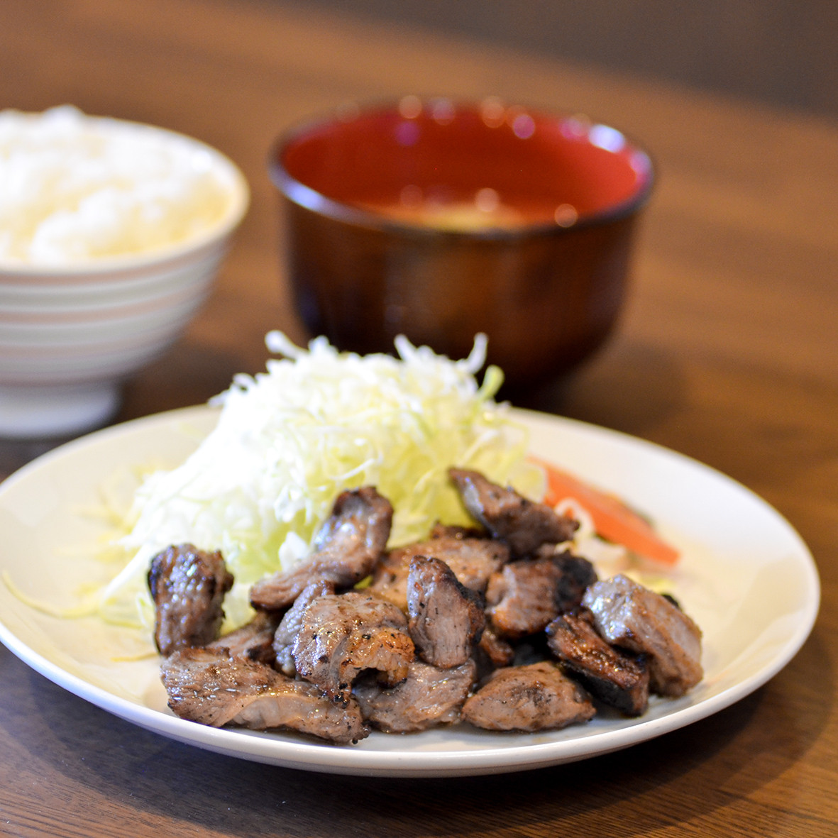 ④ 豚塩ハラミ定食
