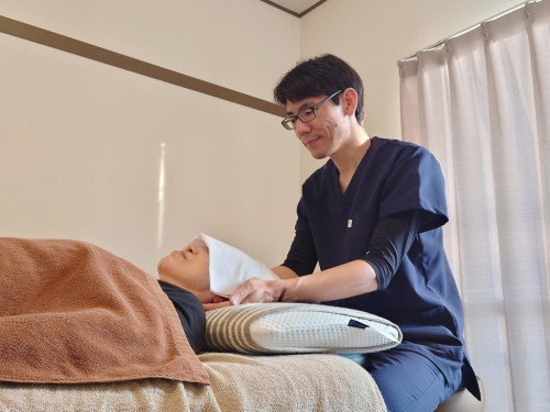 施術の流れ～全身の施術②～