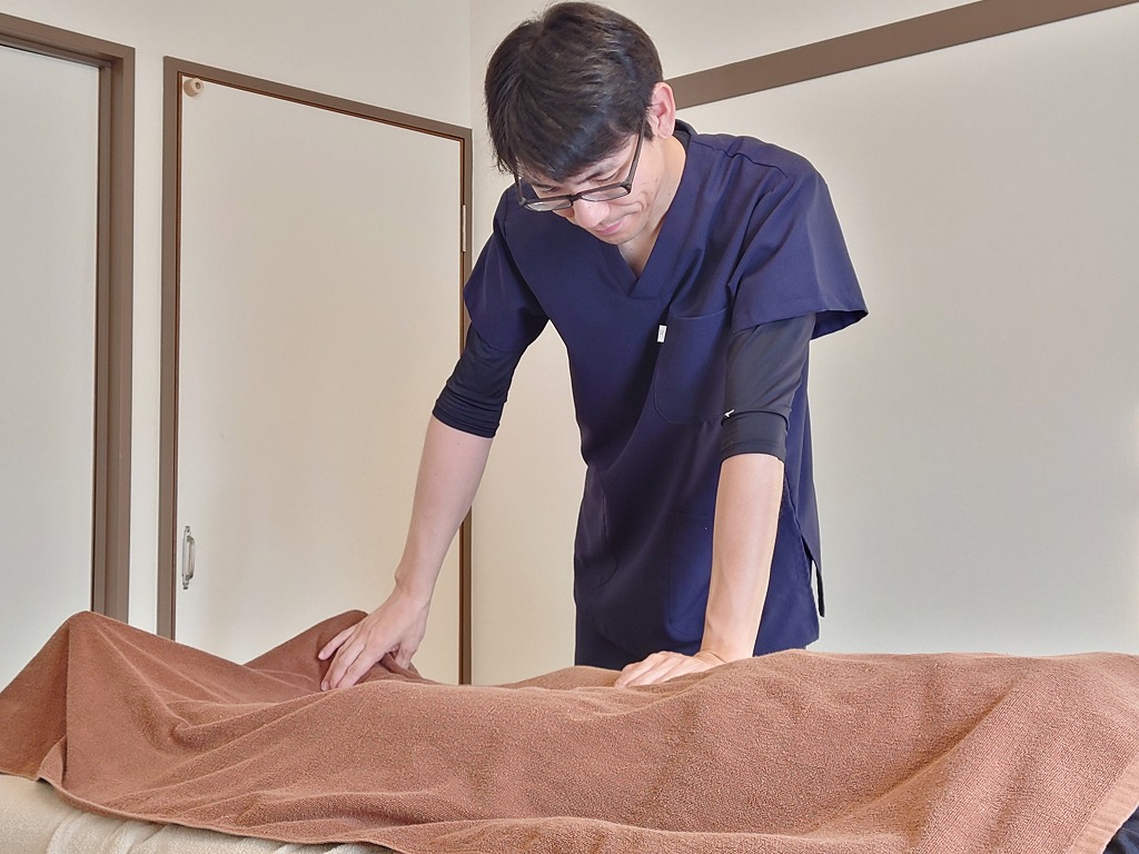 施術の流れ～全身の施術～