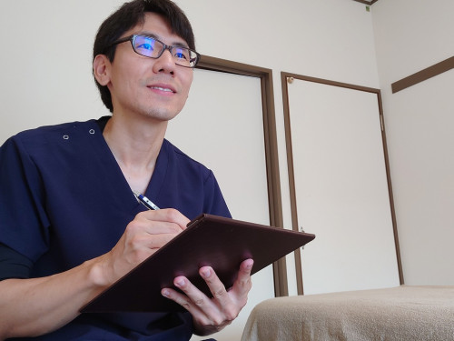 施術の流れ～問診～