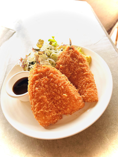 あじフライ定食