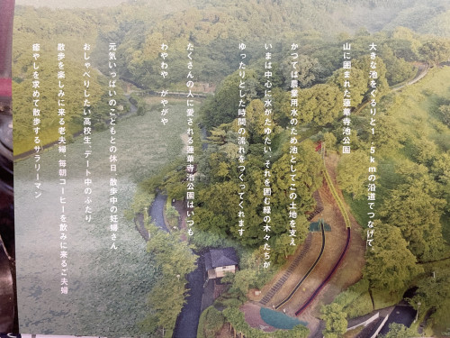 蓮華寺池公園エリアマップ
