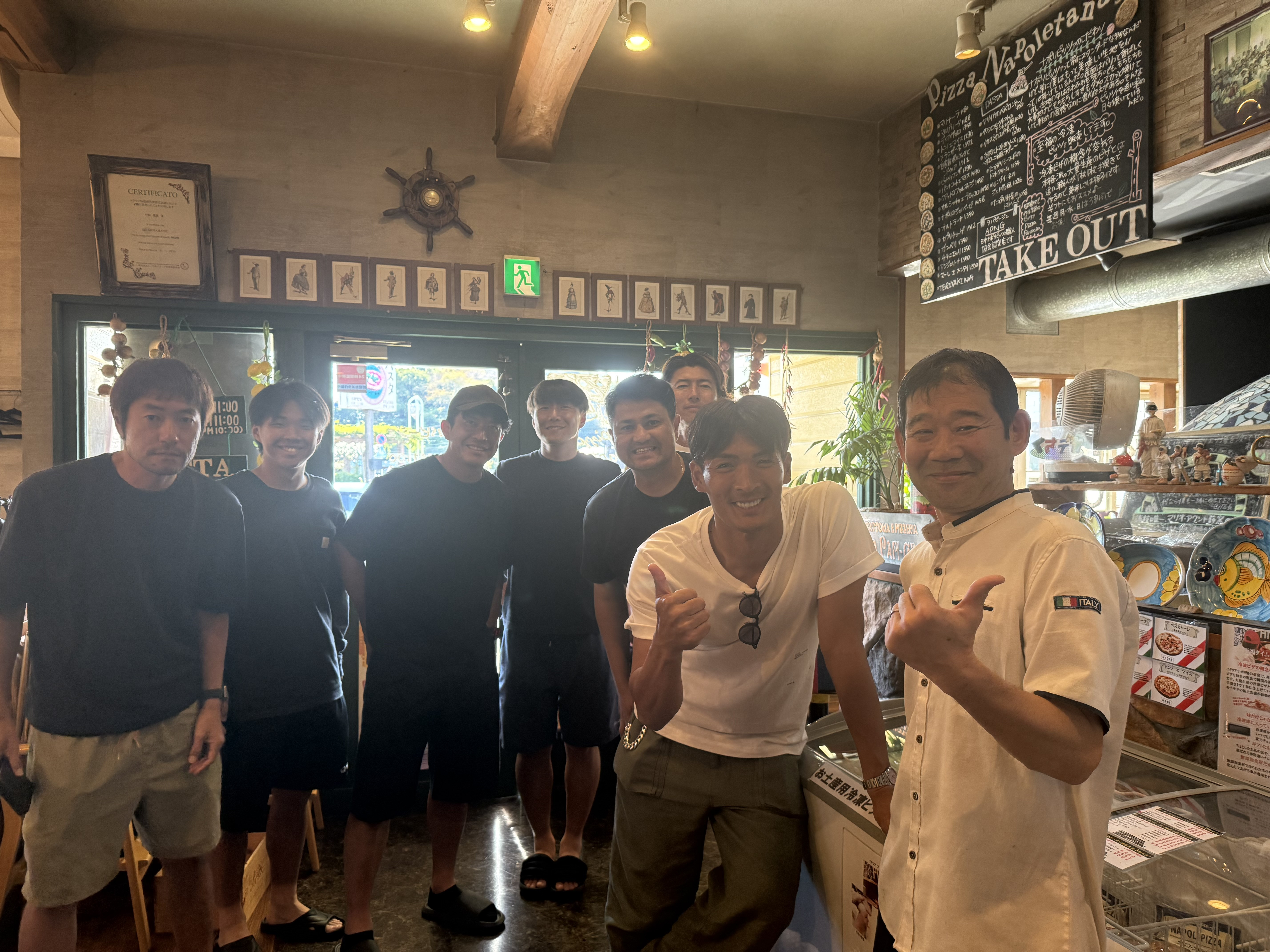 槙野監督ご来店