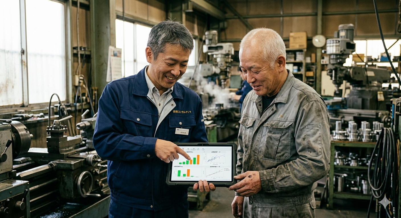 工場でのコンサルティング