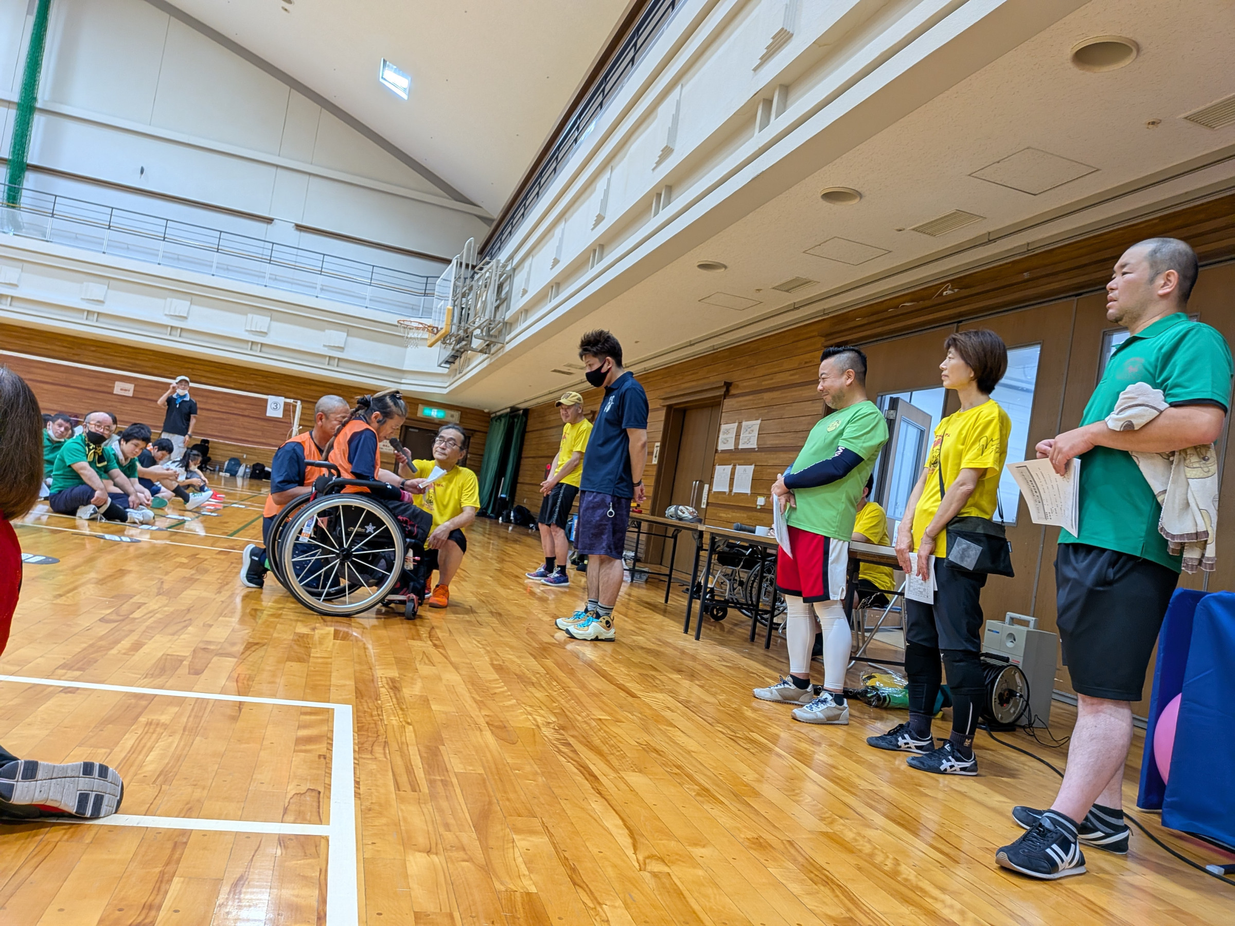 開会式での選手宣誓