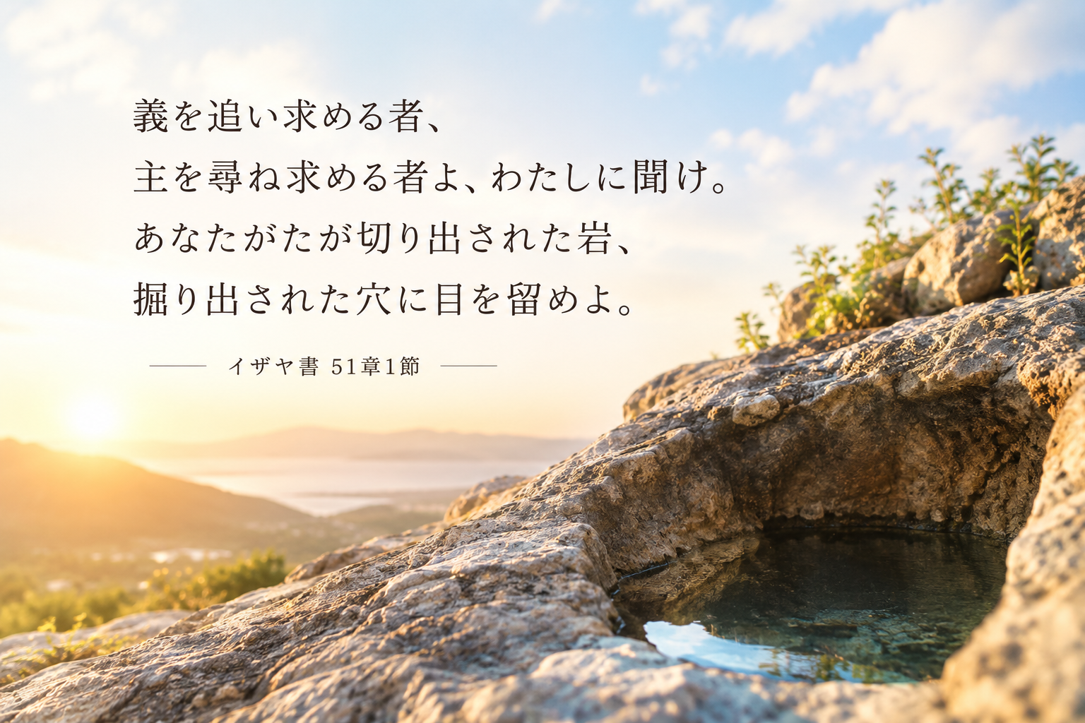 【今月の暗唱聖句】10月の暗唱聖句を公開しました。