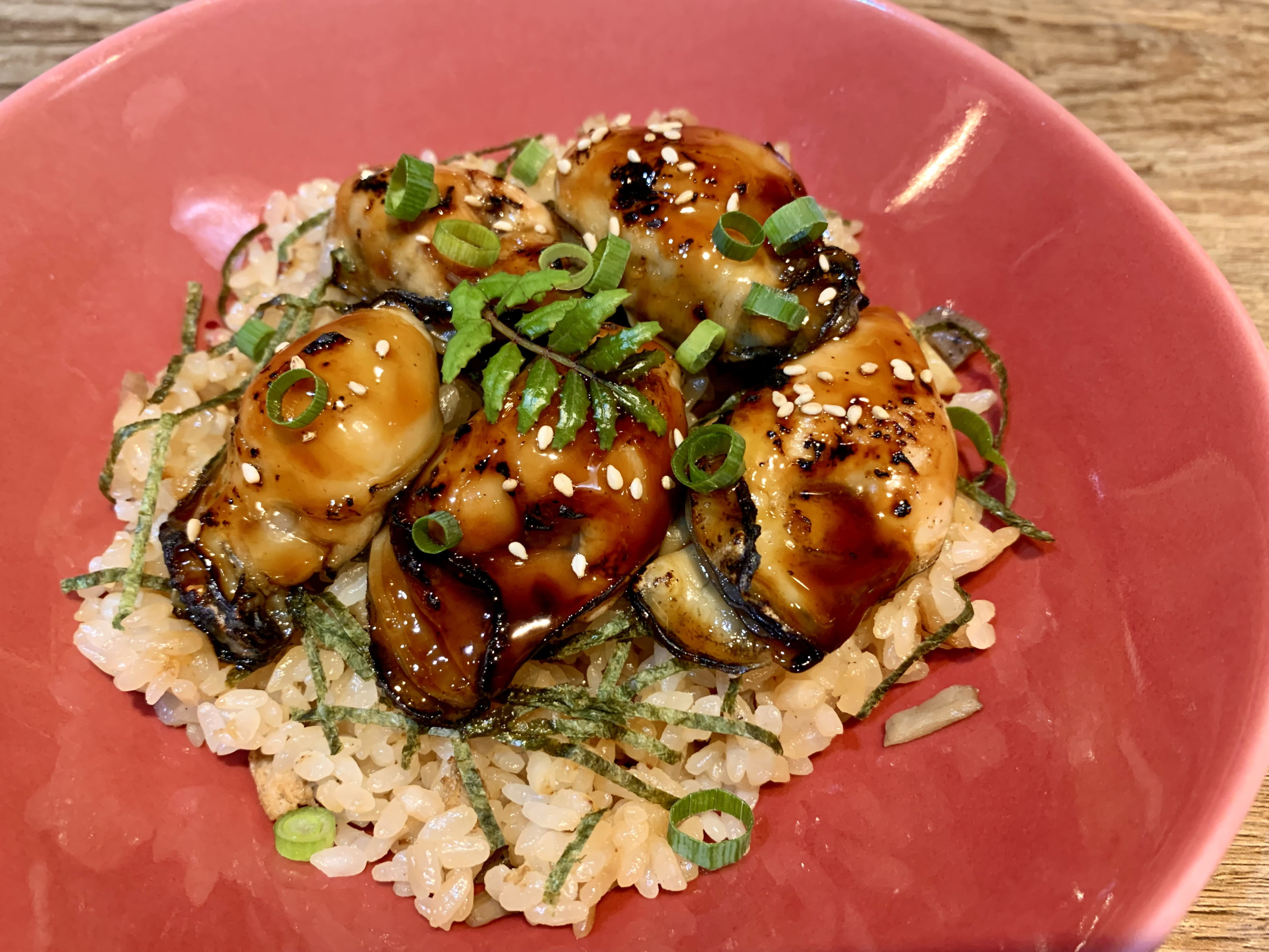     Rice Cooked with Oysters