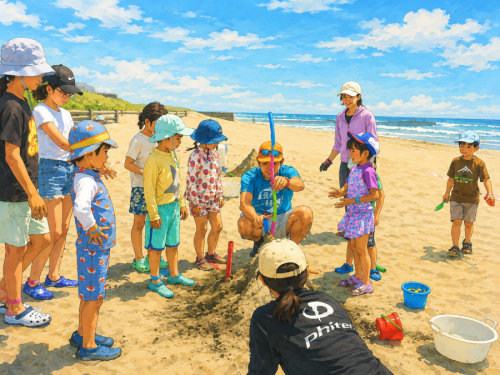 砂浜運動会（幼児の部）