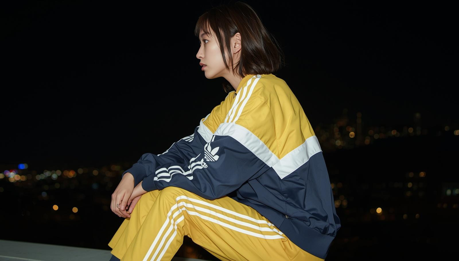長崎市の古着屋 ヴィンテージadidas NIKE ストリート系 黒✖白