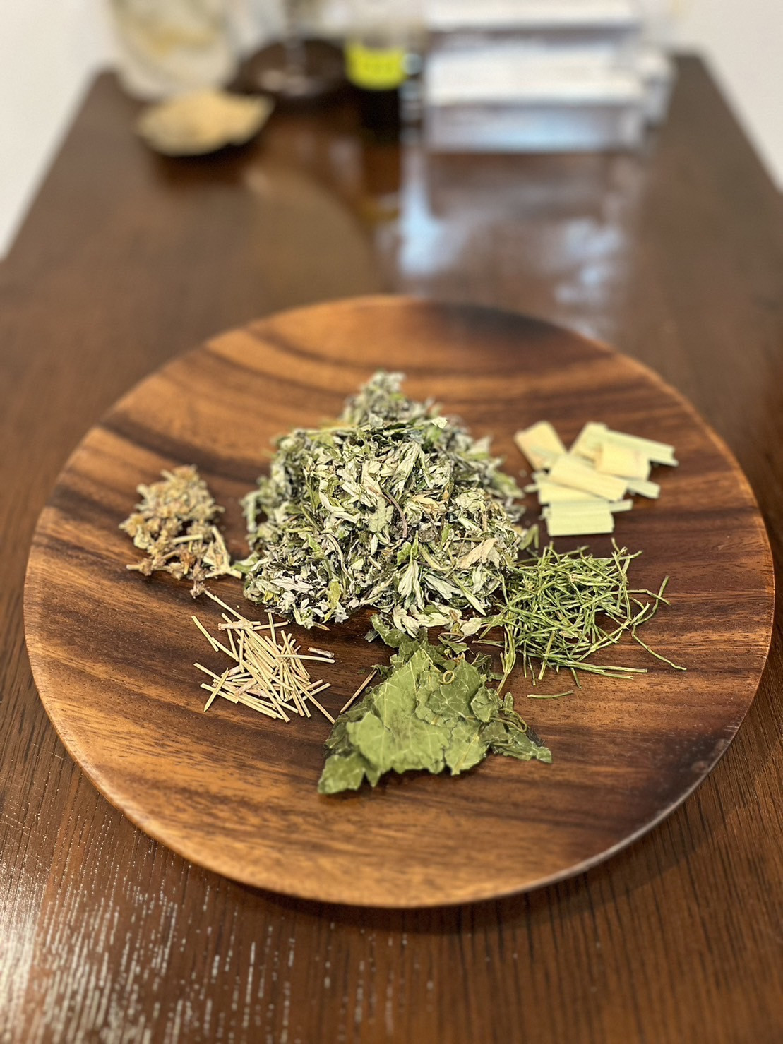 よもぎ蒸しの野草達