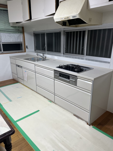 システムキッチン　下台のみ　取替え