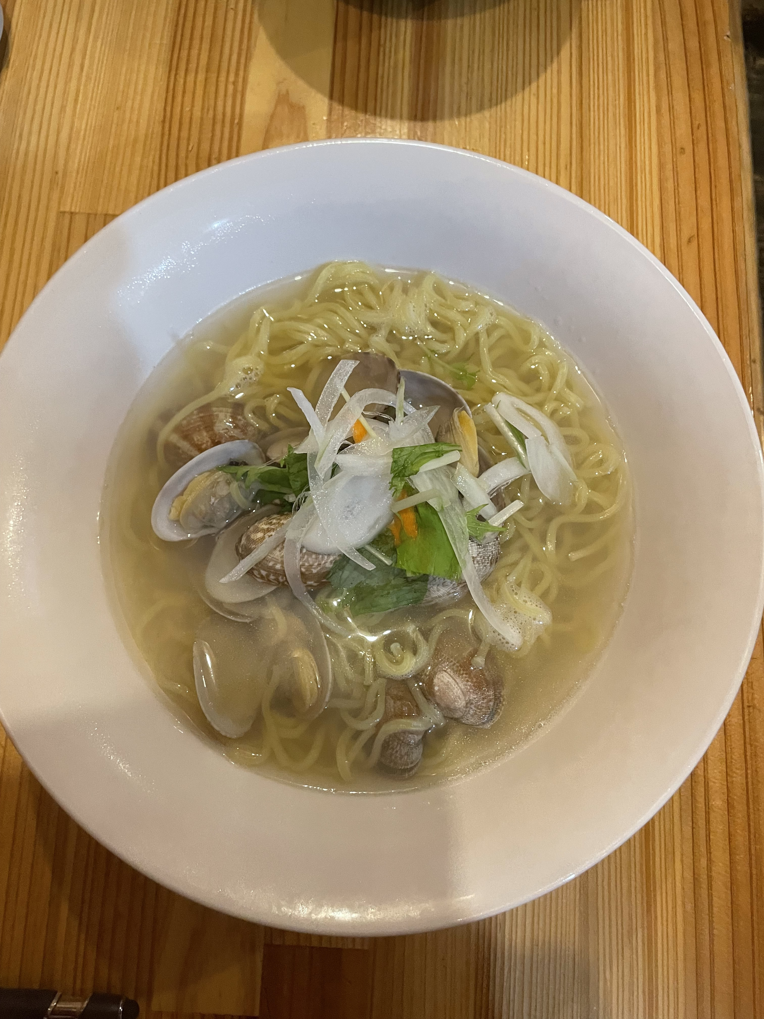 あさりラーメン