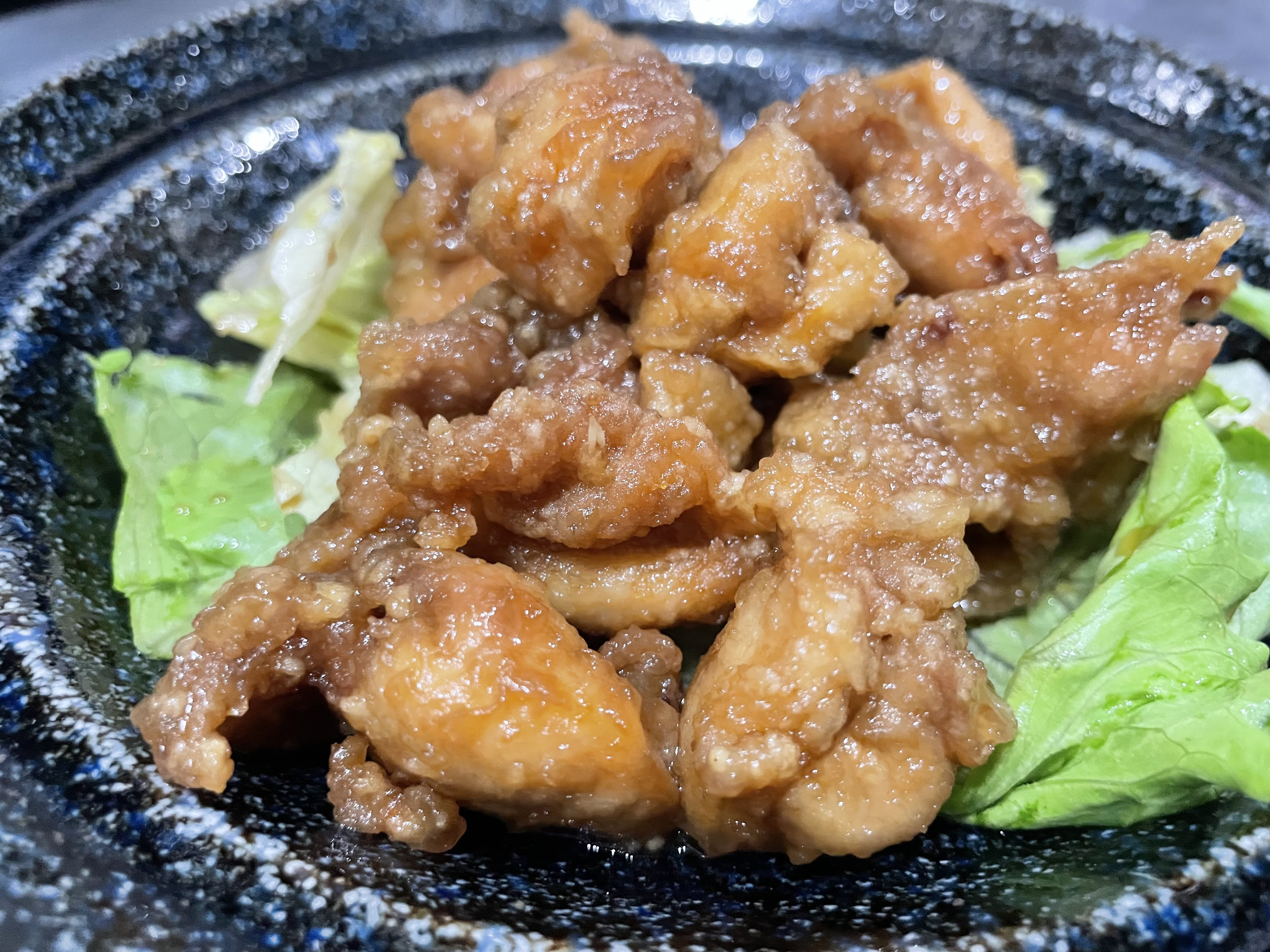 とり黒酢炒め