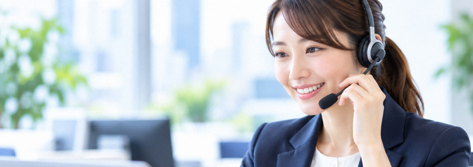 電話通訳（代行通話）サービスのイメージ