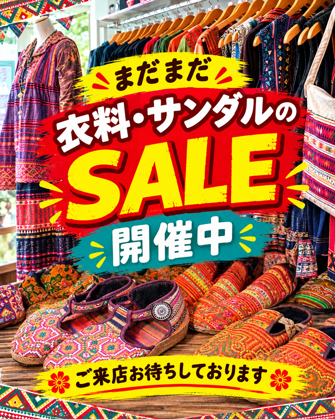まだまだSALE開催中！