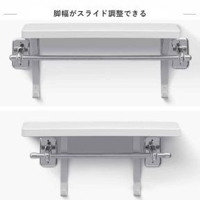 タオルバーシェルフ　スクエア