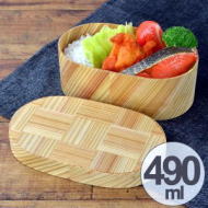 日本の弁当箱 網代(小判)