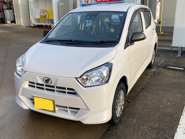 新車「ダイハツ・ミライース」納車しました！