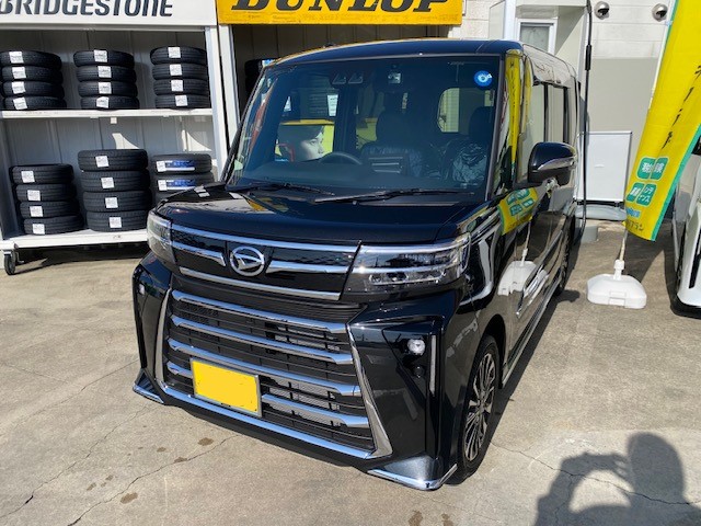 新車「タントカスタム」納車しました！