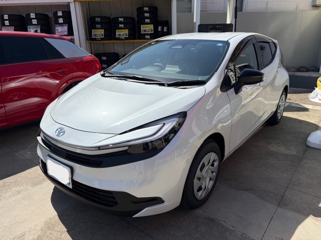 新車「トヨタ・アクア」納車しました！