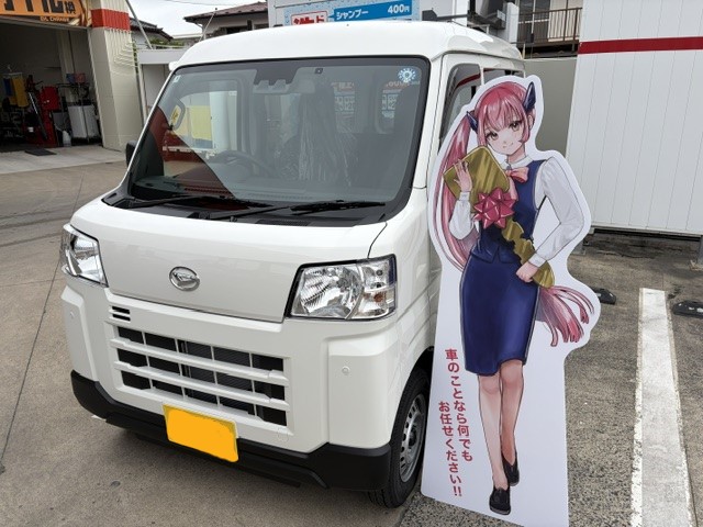 新車「ダイハツ・ハイゼットカーゴ」納車しました！