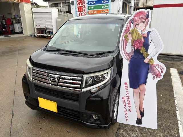 中古車「ダイハツ・ムーブカスタム」納車しました！