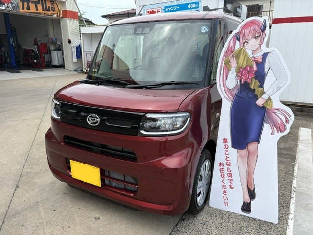新車「ダイハツ・タント」納車しました！