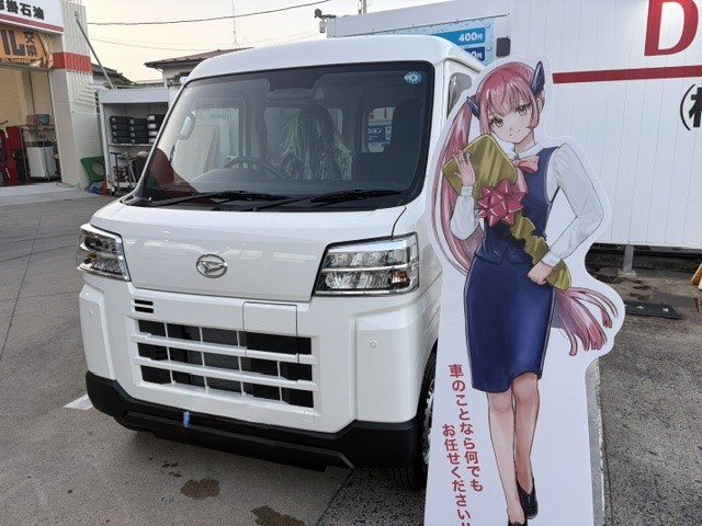 新車「e-HIJET CARGO」納車しました！