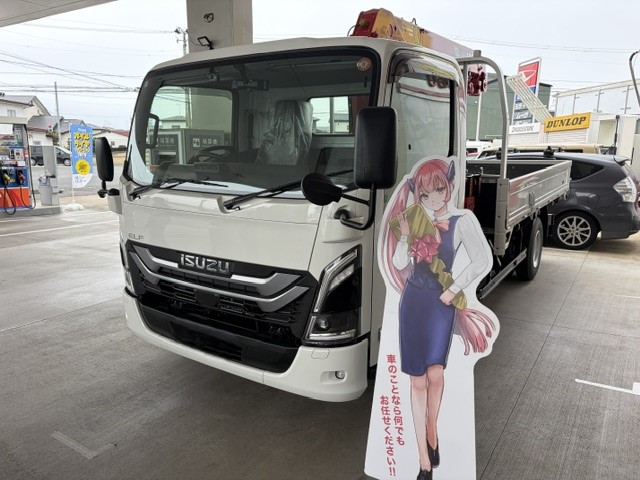 未使用車「いすゞ・エルフトラック」納車しました！