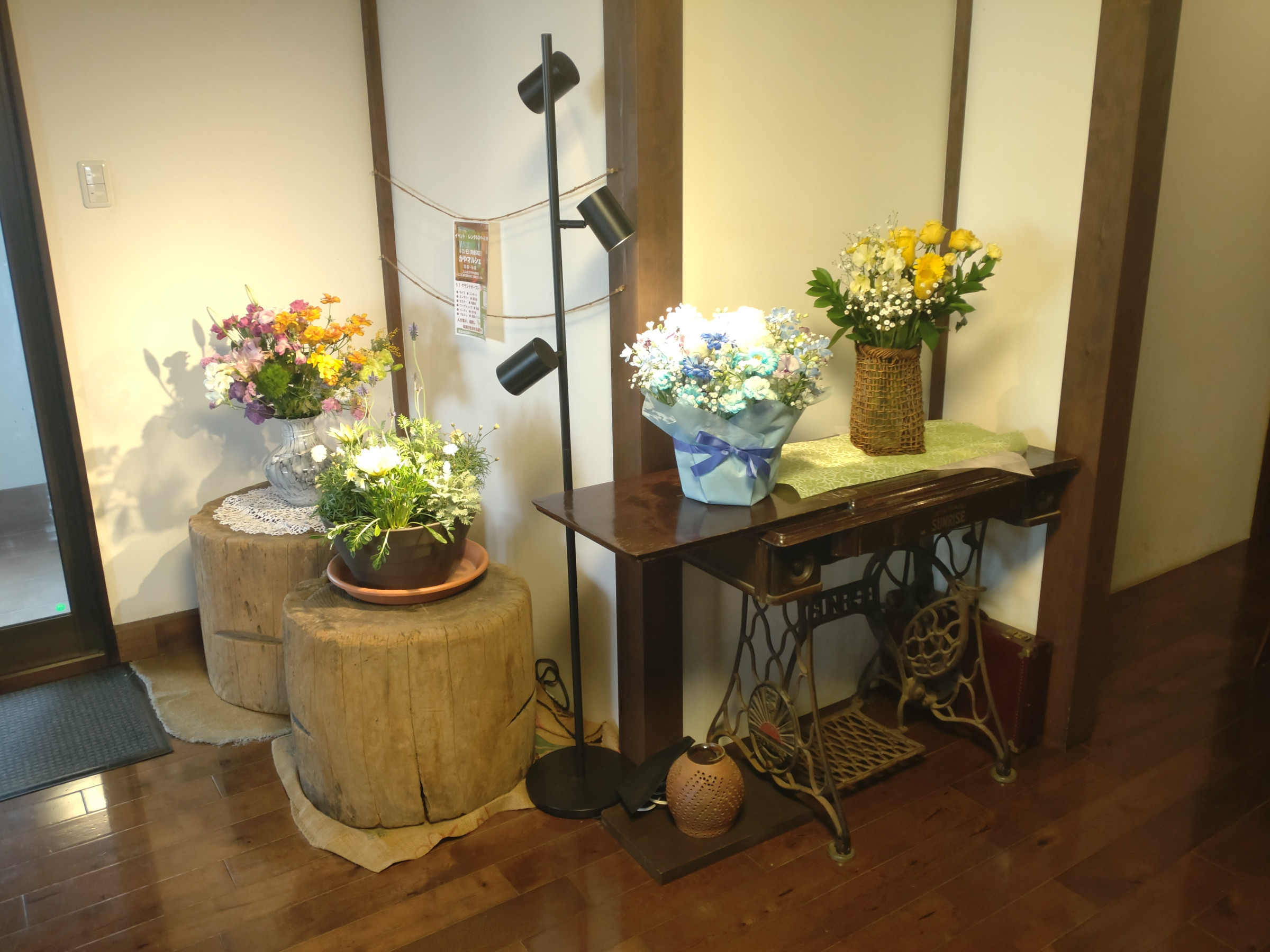 ■お花をありがとうございます。