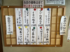 本日のおつまみ