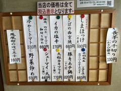 本日のおつまみ