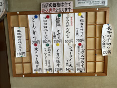 本日のおつまみ