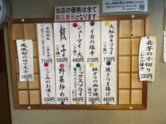 本日のおつまみ