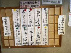本日のおつまみ