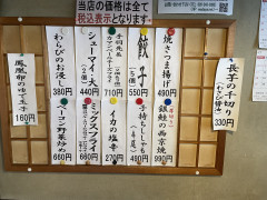 本日のおつまみ