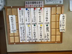 本日のおつまみ