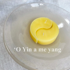 ʻO Yin a me yang オブジェキャンドル